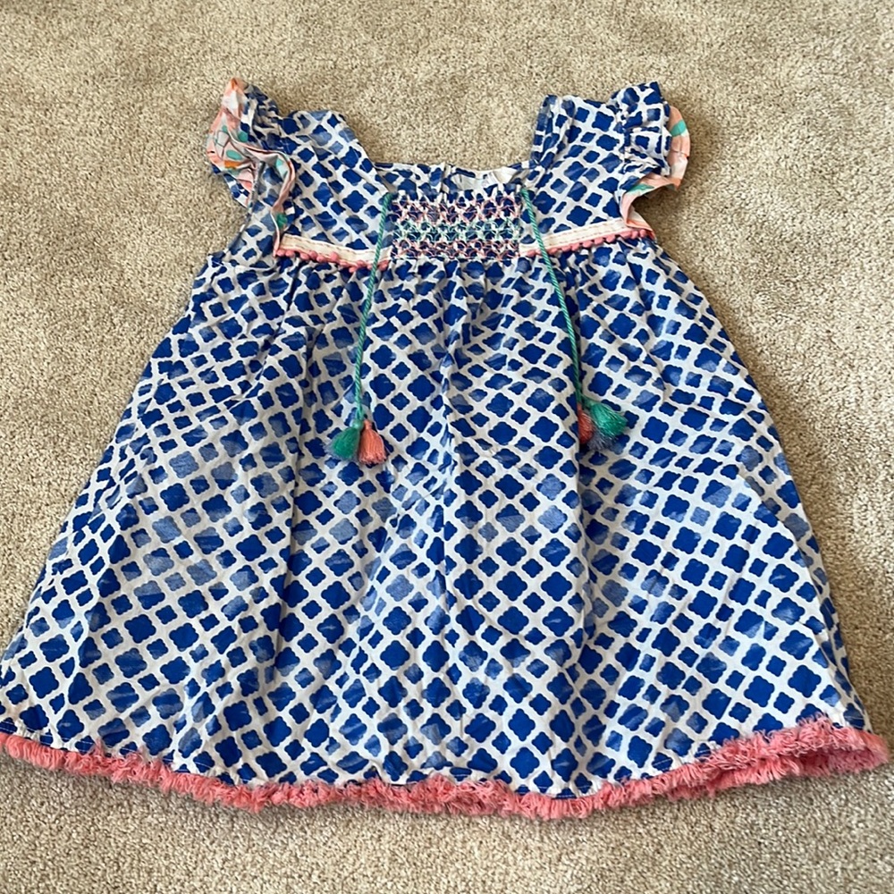 Matilda Jane 435 Girls 10 Tunic Top Wandering Waters shirt Blouse